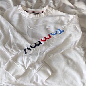 Long sleeve Cropped Crew neck Sweater